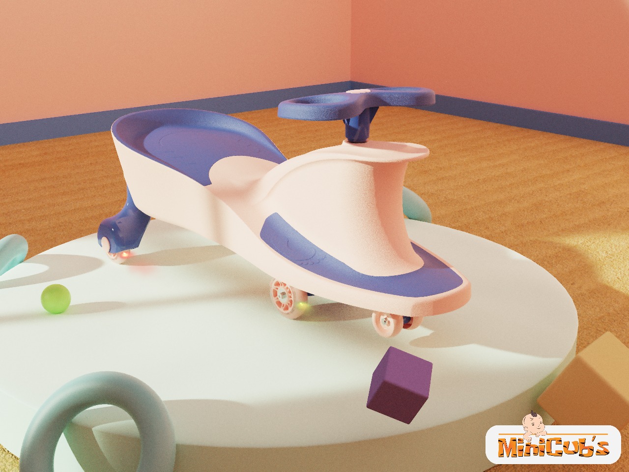 Peach swing car 3